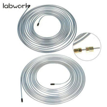 Load image into Gallery viewer, 25 Ft. of 3/16 and 1/4 32 Fittings Zinc-Coated Brake Line Tubing Kit Lab Work Auto