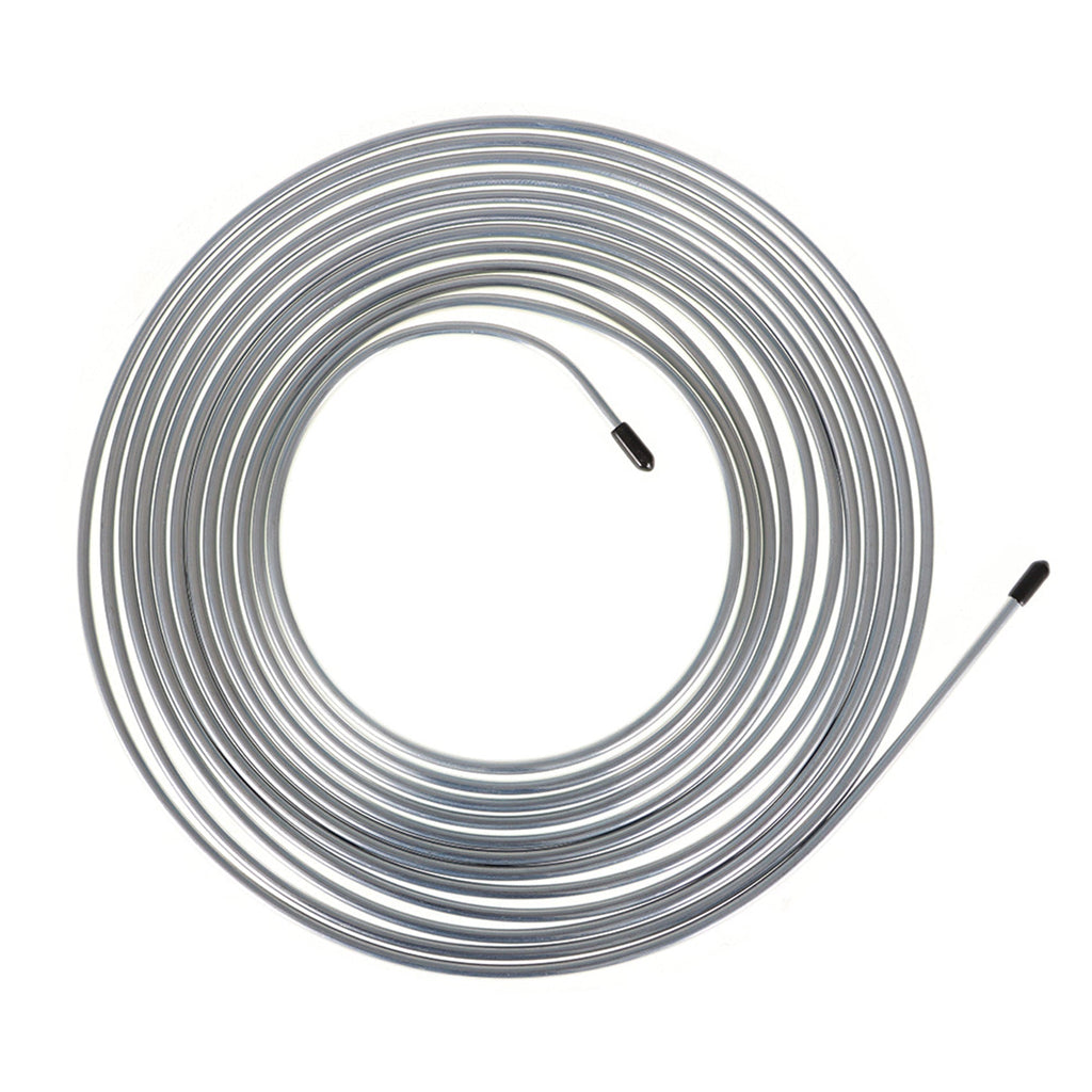 25 ft 3/16"  Zinc-Coated Brake Line Steel Tubing Kit Not include 16 Fittings Lab Work Auto 
