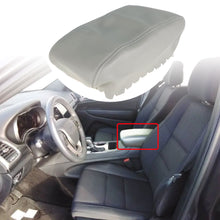 Load image into Gallery viewer, Labwork For 2011-2019 Jeep Grand Cherokee Center Console Lid Armrest Cover Gray Leather