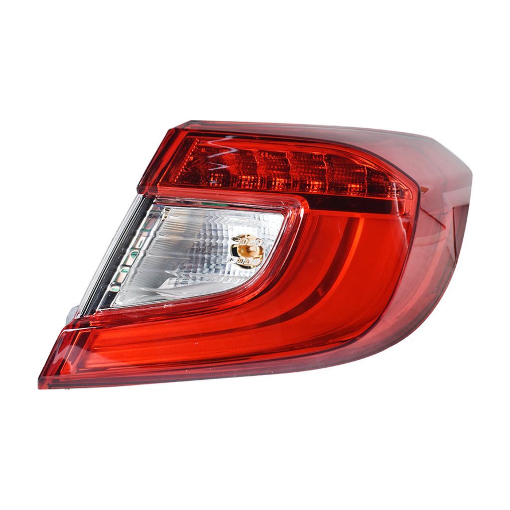 labwork Passenger Side Outer Tail Light Replacement for 2018-2021 Honda Accord Sedan Rear Brake Tail Lamp Assembly RH Right Side 33550TVAA01 HO2805118