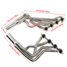 Load image into Gallery viewer, Labwork For 98-02 Chevrolet Camaro 5.7L Long Tube Stainless Racing Exhaust Headers LS1