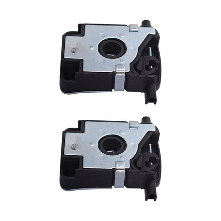 2PC Lower Hood Lock Catch Latch for BMW E39 525 528i E46 323 328 330i E53 X5 E52 Lab Work Auto