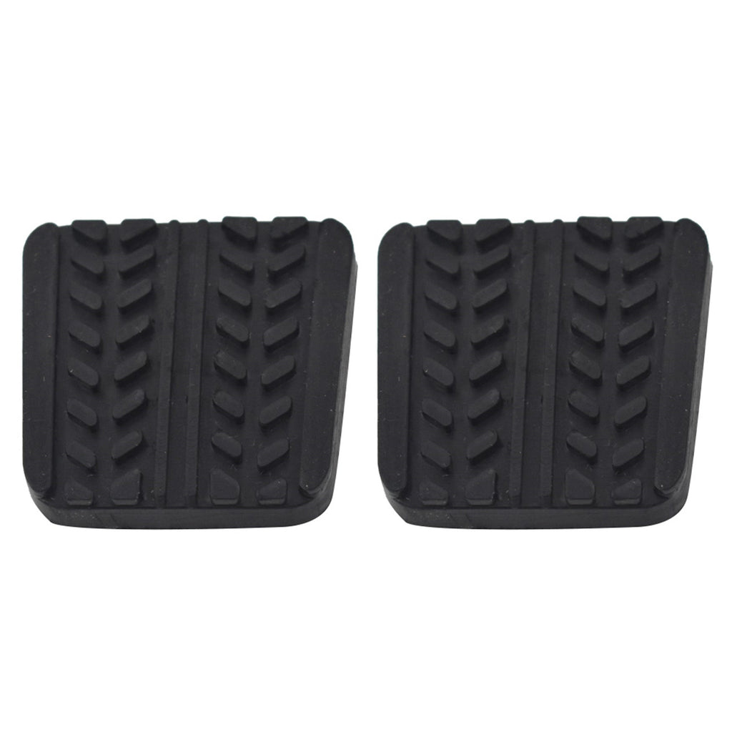 2PCS Brake Clutch Pedal Pad Rubber Covers Fit for Mazda 323 929 B-Series MX6 RX7 Lab Work Auto