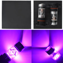 Load image into Gallery viewer, 2Pcs 5202 PS24WFF 14000K Purple 100W For  LED Headlight Bulbs Kit Fog Ligh Lab Work Auto