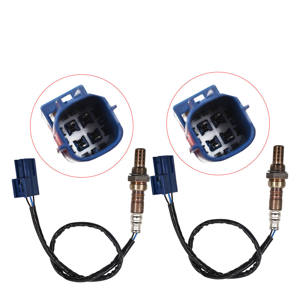 2Pcs Downstream Heated O2 Oxygen Sensor For Nissan Frontier Xterra Infiniti Lab Work Auto