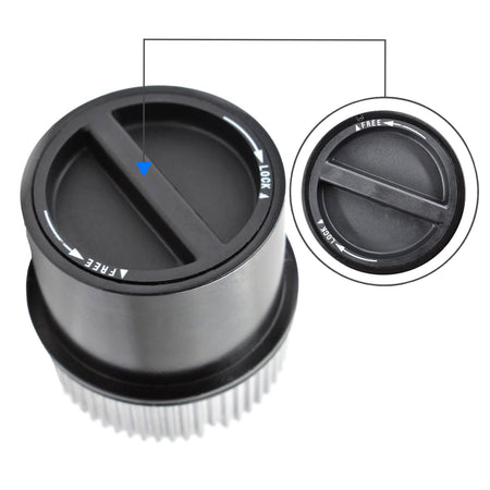 2X 4WD Manual Locking Front Wheel Hubs For 1999-2004 Ford Super Duty Excursion Lab Work Auto