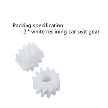 Load image into Gallery viewer, 2X White Reclining Car Seat Gear For BMW E36 320i 325i M3 Replacement Repair Kit Lab Work Auto