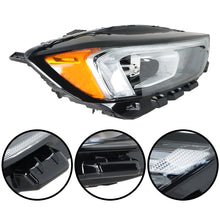 Load image into Gallery viewer, Right Side Headlight Lamp Full LED w/ DRL Black Housing For 2019-2021 Ford Edge