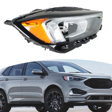 Load image into Gallery viewer, Right Side Headlight Lamp Full LED w/ DRL Black Housing For 2019-2021 Ford Edge