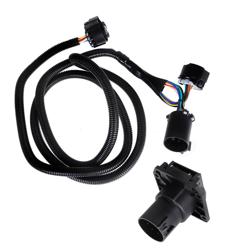 labwork 56070 Trailer Wiring Harness Extension Replacement for Silverado Ram Ford Toyota