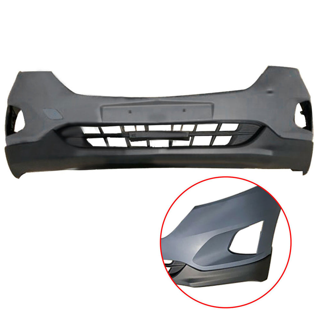 Front bumper Cover Replacement Integrated Fit for Chevy Chevrolet Equinox 2018 2019