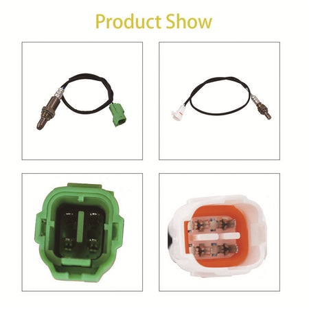 2pcs Up+Downstream Oxygen Sensor 234-9033 234-4165 For 2007-2009 Suzuki SX4 2.0L Lab Work Auto