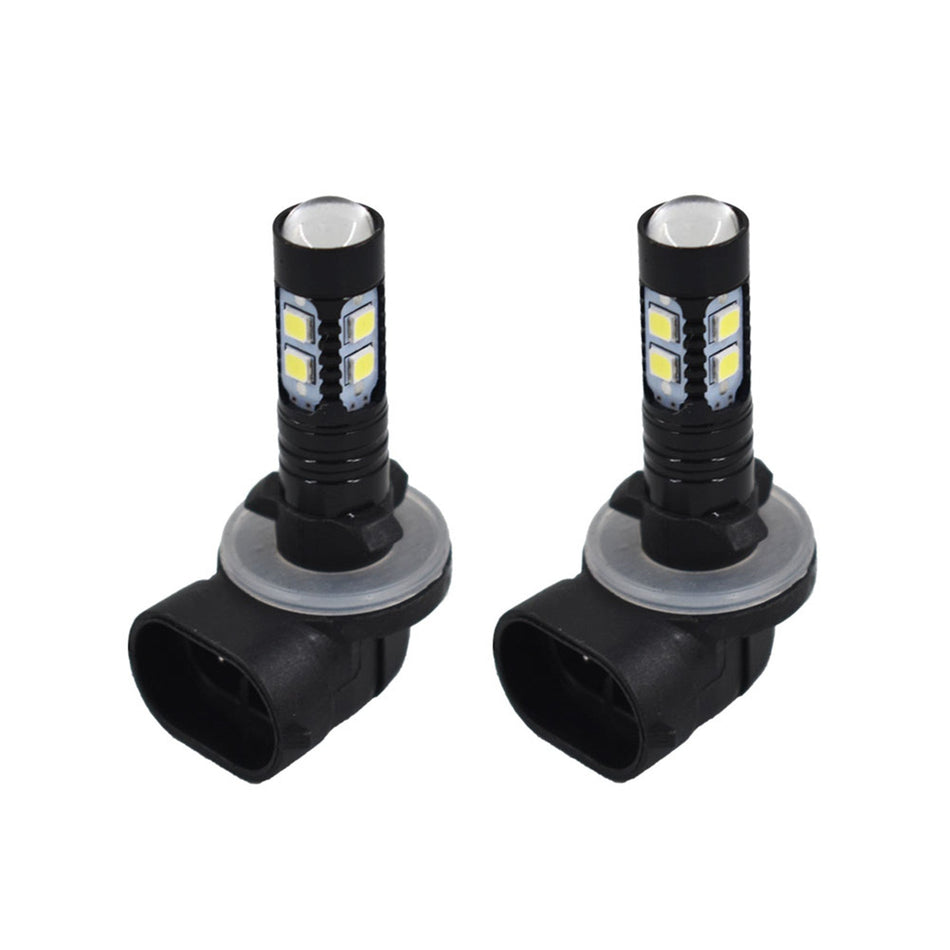 2x 50W 881 889 6000K Super White High Power LED Fog Driving Lights Bulbs NEW Lab Work Auto