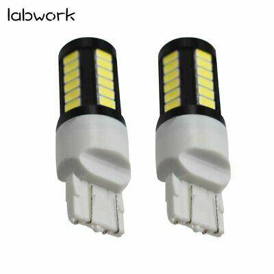2x 6000K White 33-SMD LED Back Up Reverse Lights Bulb 7443 7440 2800LM For Ford Lab Work Auto