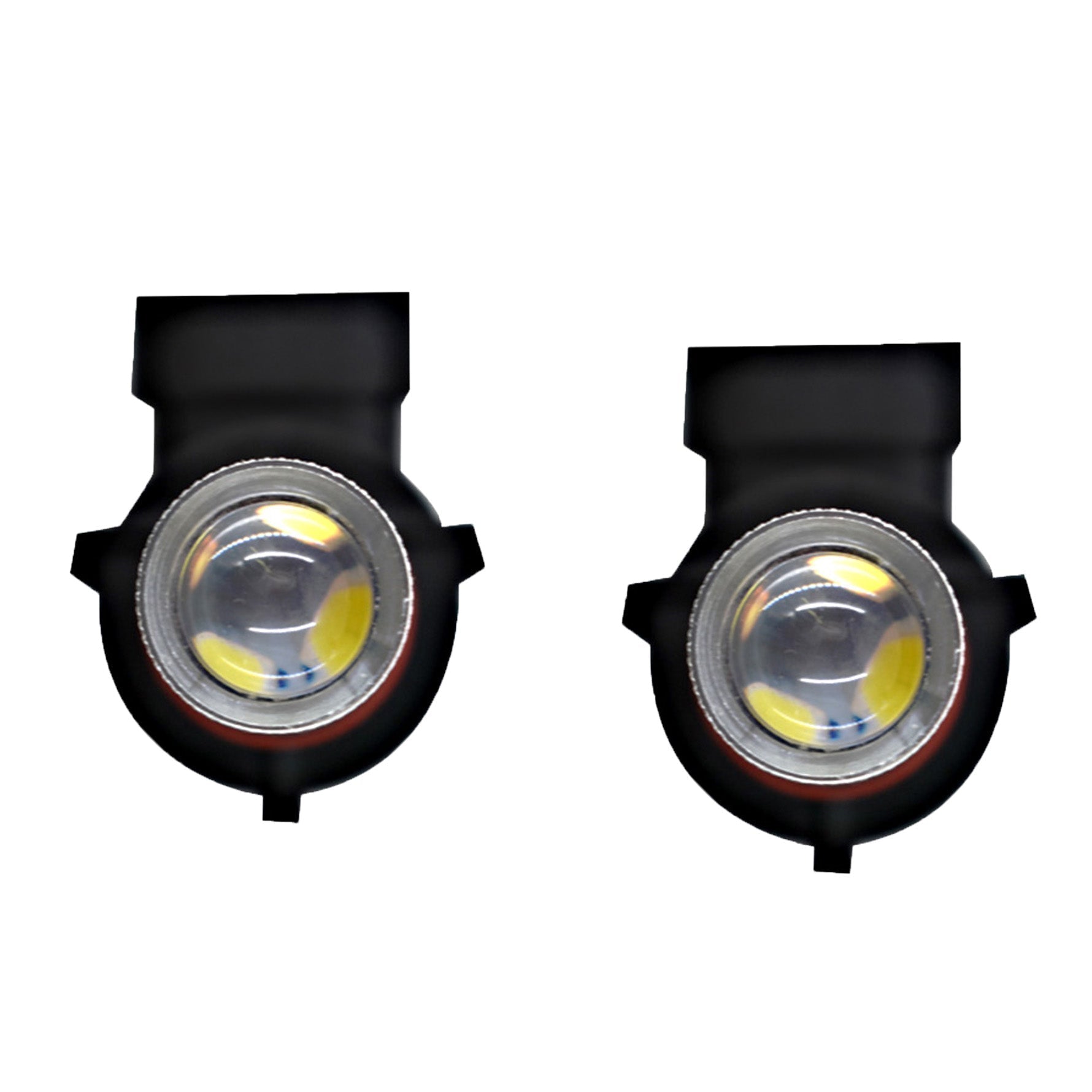 2x 80W Headlights For Can-Am & Honda Foreman  LED 6000K Super White Bulb Lab Work Auto