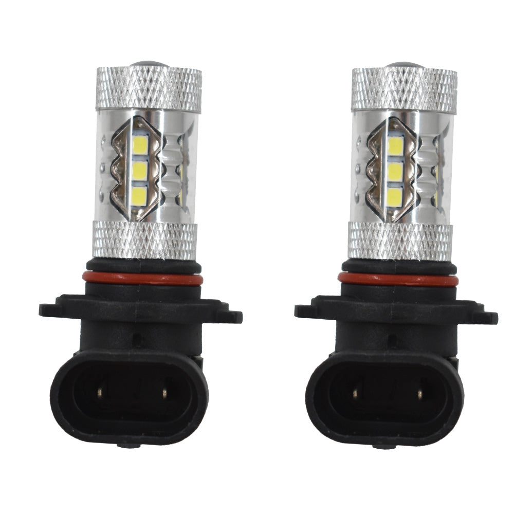 2x 80W Headlights For Can-Am & Honda Foreman  LED 6000K Super White Bulb Lab Work Auto