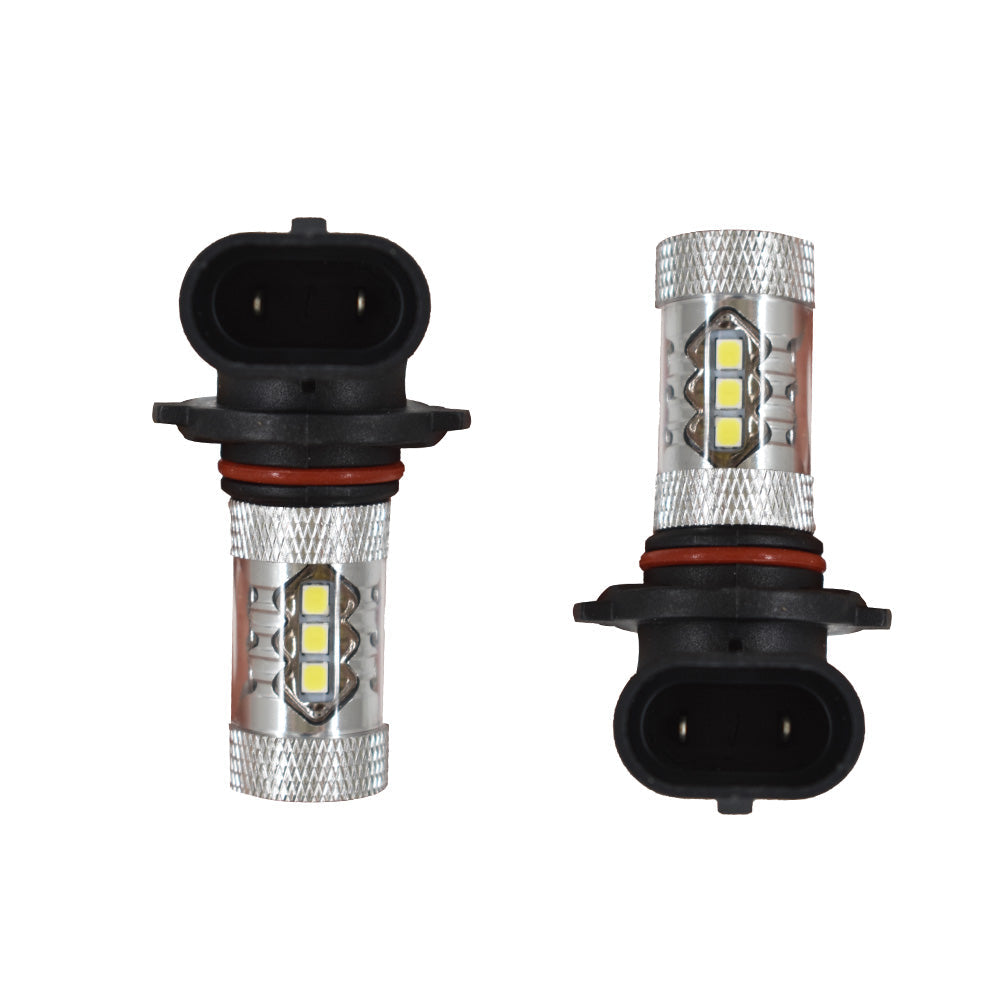2x 80W Headlights For Can-Am & Honda Foreman  LED 6000K Super White Bulb Lab Work Auto