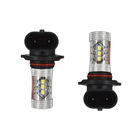 2x 80W Headlights For Can-Am & Honda Foreman  LED 6000K Super White Bulb Lab Work Auto