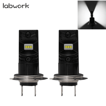 Load image into Gallery viewer, 2x H7 160W 6500K White High Power LED Fog Light Bulbs Car Driving Lamp DRL Lab Work Auto