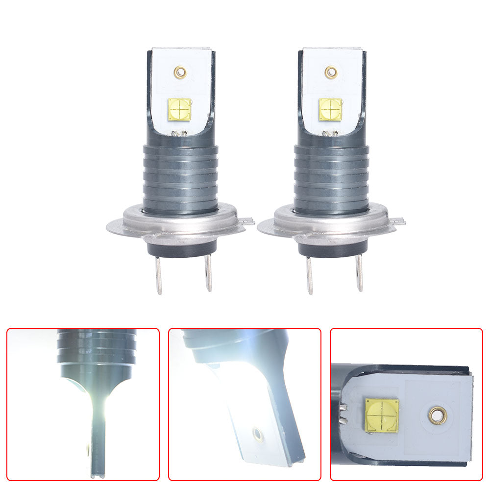 2x H7 LED Headlight Conversion 110W 30000LM 6000K Error Free Canbus Bulb Set Lab Work Auto