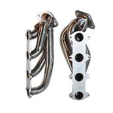Load image into Gallery viewer, 2x Stainless Exhaust Manifold Shorty Header For Ford 04-10 F150 5.4L V8 Lab Work Auto