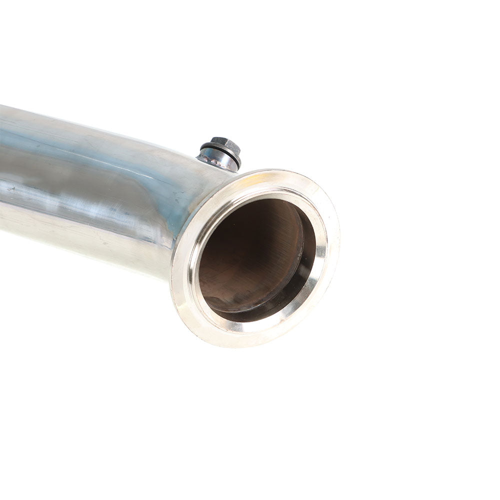 3.5" Turbo Catless Downpipe For N55 535i 640i 740Li F01/F10/F11/F07 F12/F13 Lab Work Auto