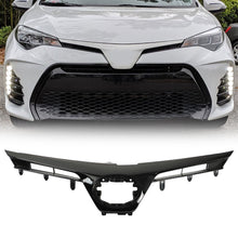 Load image into Gallery viewer, Grill For 2017-2019 Toyota Corolla SE XSE Front Upper Grille Black Painted