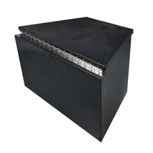 Load image into Gallery viewer, 33 &quot; x 19 &quot; x 18 &quot;Aluminum Diamond Plate Truck Tongue Box Tool Box Storage Black Lab Work Auto 