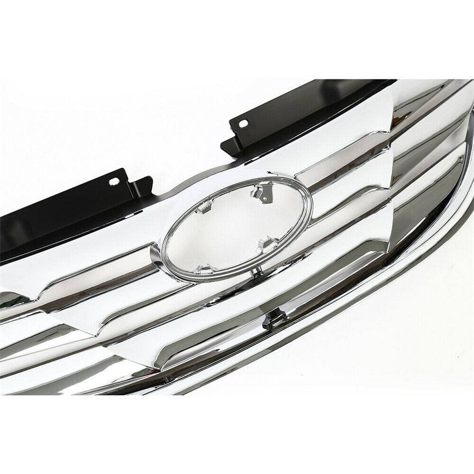 Front Bumper Grille JX-7288-CM Grill Automotive Replacement Grille for Hyun-dai Sonata 2.0T Limited GL GLS Hybrid SE Sedan 4-Door 2011 2012 2013