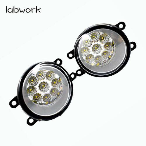 36W LED Left Right Side Fog Light Fit For Toyota Camry Yaris Lexus Pair Lab Work Auto