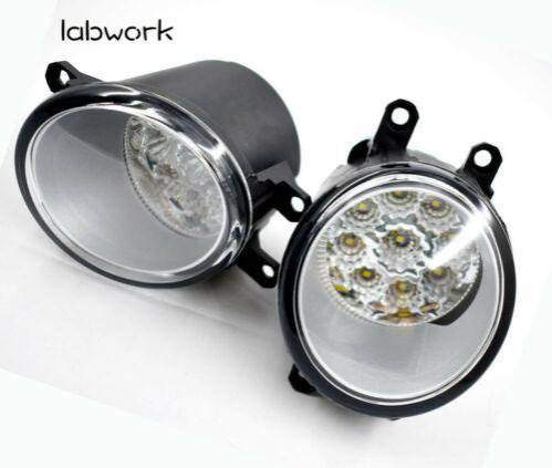 36W LED Left Right Side Fog Light Fit For Toyota Camry Yaris Lexus Pair Lab Work Auto