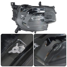 Load image into Gallery viewer, Right Headlight For 2014-2018 Jeep Cherokee Projector Black Housing Halogen Type