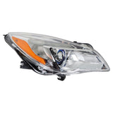 Right Headlight For 2014-2017 Buick Regal Projector Halogen Type Chrome Housing