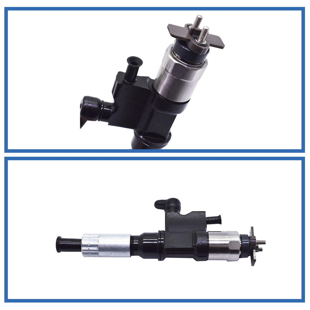 4* Fuel Injector 4HK1 fit for NJ Isuzu NPR NPR-HD Diesel 2001-2007 095000-5471 Lab Work Auto