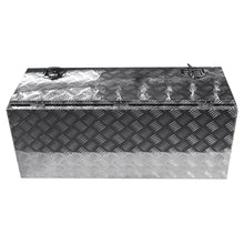 Load image into Gallery viewer, 42&quot;X17&quot;X18&quot; Aluminum Truck Tool Box for Trailer Storage w/ Handle Lock Silver Lab Work Auto 