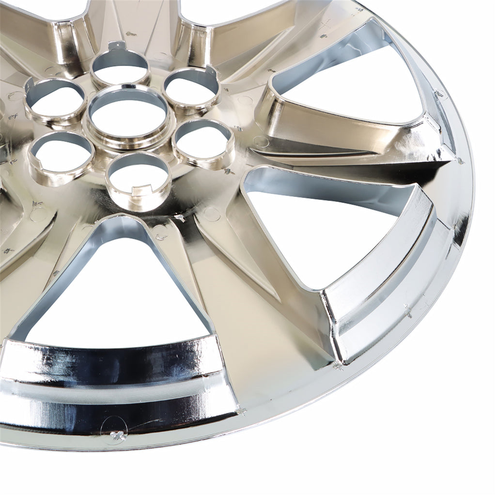 labwork 4 Pieces Chrome Wheel Cover Hub Caps Rim Cover Replacement for Cadillac SRX 2010 2011 2012