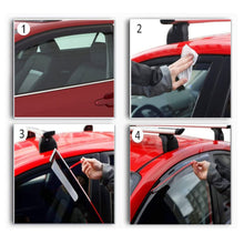 Load image into Gallery viewer, 4PCS Window Sun Rain Visors Guard Wind Deflector For 2016-2019 Honda Civic Sedan Lab Work Auto