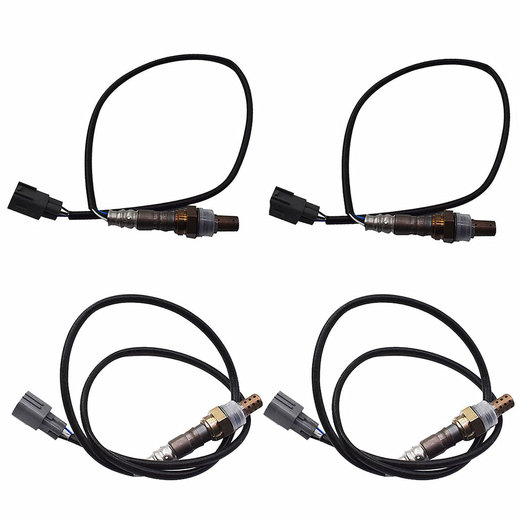 4Pcs Air Fuel Ratio Oxygen Sensor O2 Complete for 2001-2003 TOYOTA RAV4 Lab Work Auto