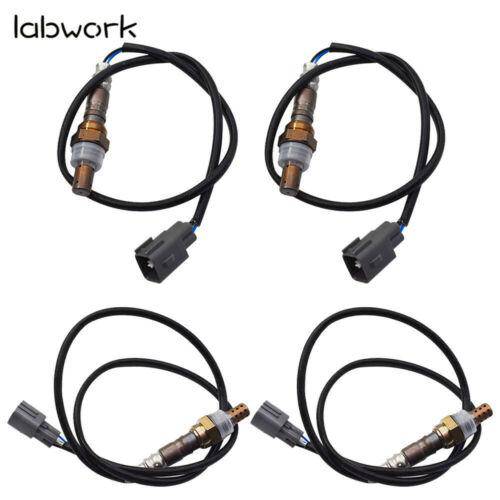 4Pcs Air Fuel Ratio Oxygen Sensor O2 Complete for 2001-2003 TOYOTA RAV4 Lab Work Auto