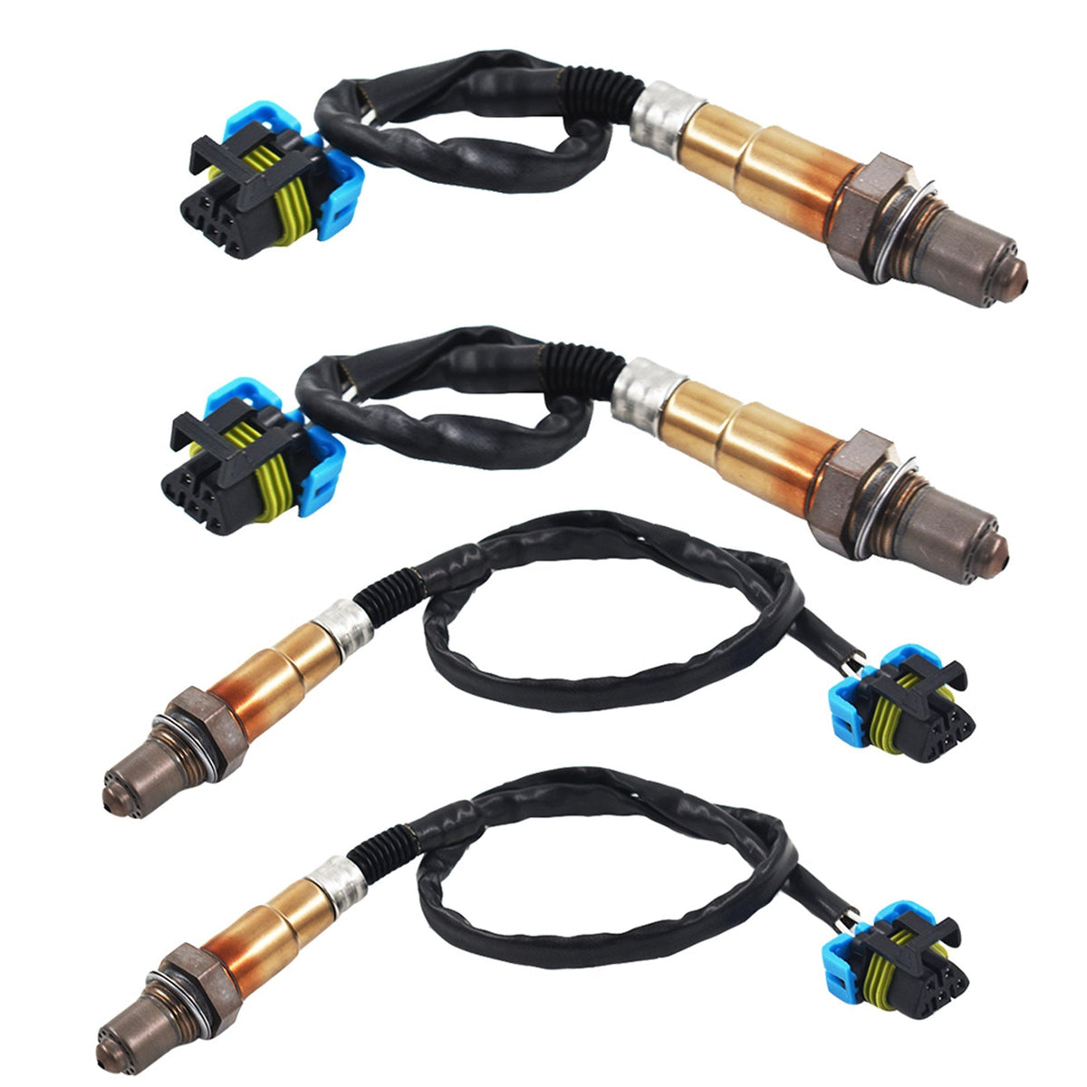 4X O2 Oxygen Sensor for 2009-2011 Chevrolet Traverse GMC Acadia Enclave 3.6L Lab Work Auto