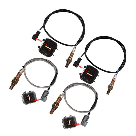 4X Oxygen Sensor 1 Sensor 2 Bank 1 Bank 2 for 04-11 Mitsubishi Endeavor V6-3.8 Lab Work Auto