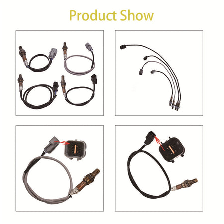 4X Oxygen Sensor 1 Sensor 2 Bank 1 Bank 2 for 04-11 Mitsubishi Endeavor V6-3.8 Lab Work Auto