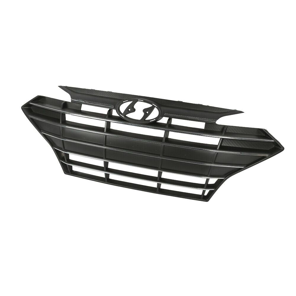 Labwork Front Grille Bumper For 2019 Hyundai Elantra Sedan Korea Black Plastic