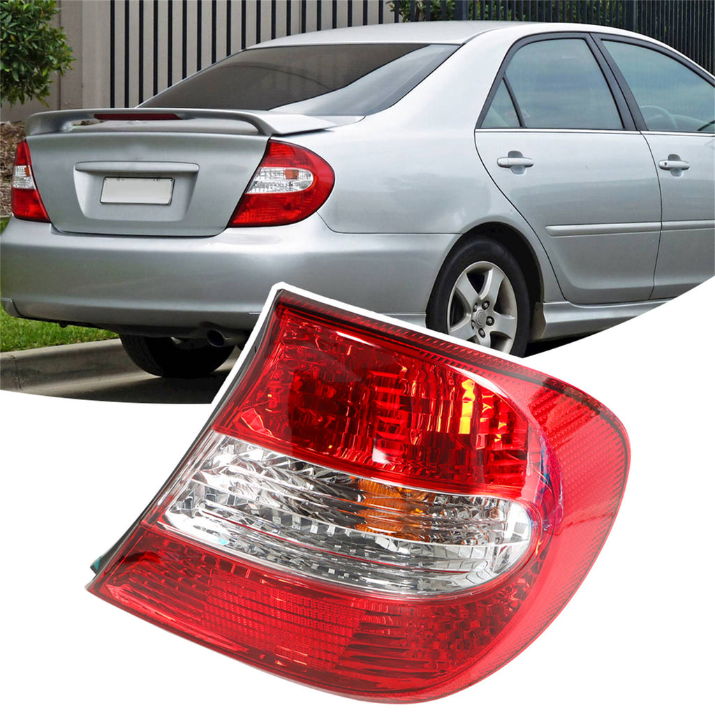 labwork Passenger Side Tail Light Replacement for 2002-2004 Toyota Camry Rear Tail Light Brake Lamp Assembly RH Right Side TO2801143 81550AA050