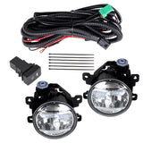 labwork Fog Lights Assembly Replacement for 2022 Honda Civic with Bulbs Switch Wiring Kit