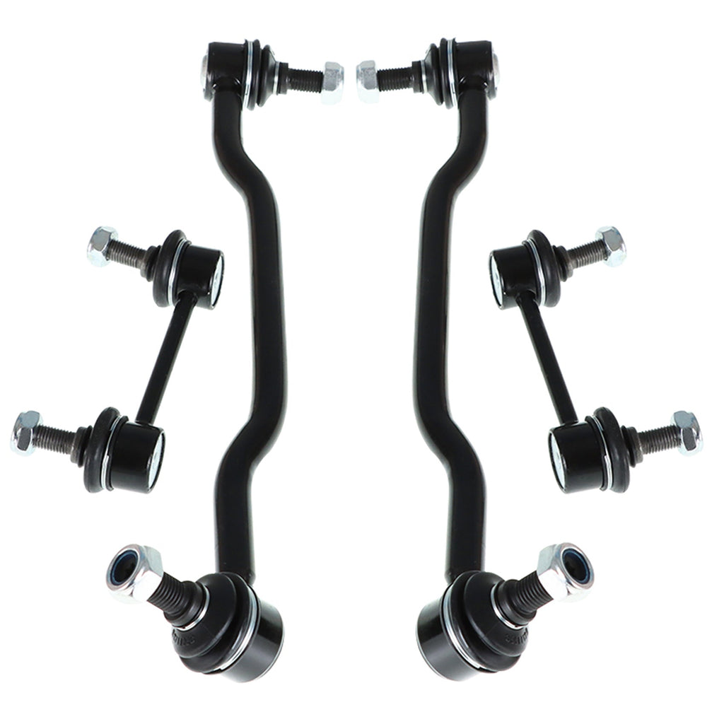 4pc For Nissan Altima Maxima Front & Rear Stabilizer Sway Bar End Link Kit Lab Work Auto