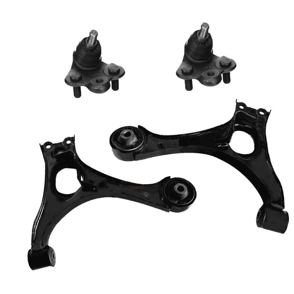 4pc Front Lower Control Arm Set Ball Joints for Honda Civic Acura CSX 2006-2011 Lab Work Auto