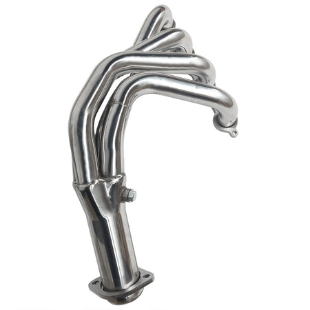 4pcs Exhaust Manifold Headers & X Pipe For 05-12 Corvette LS2 LS3 6.0/6.2/7.0L Lab Work Auto