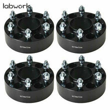 Load image into Gallery viewer, 4x 2&quot; Hubcentric 6x5 Wheel Spacers 50mm For 2002-2007 Chevy Trailblazer 6x127 Lab Work Auto 