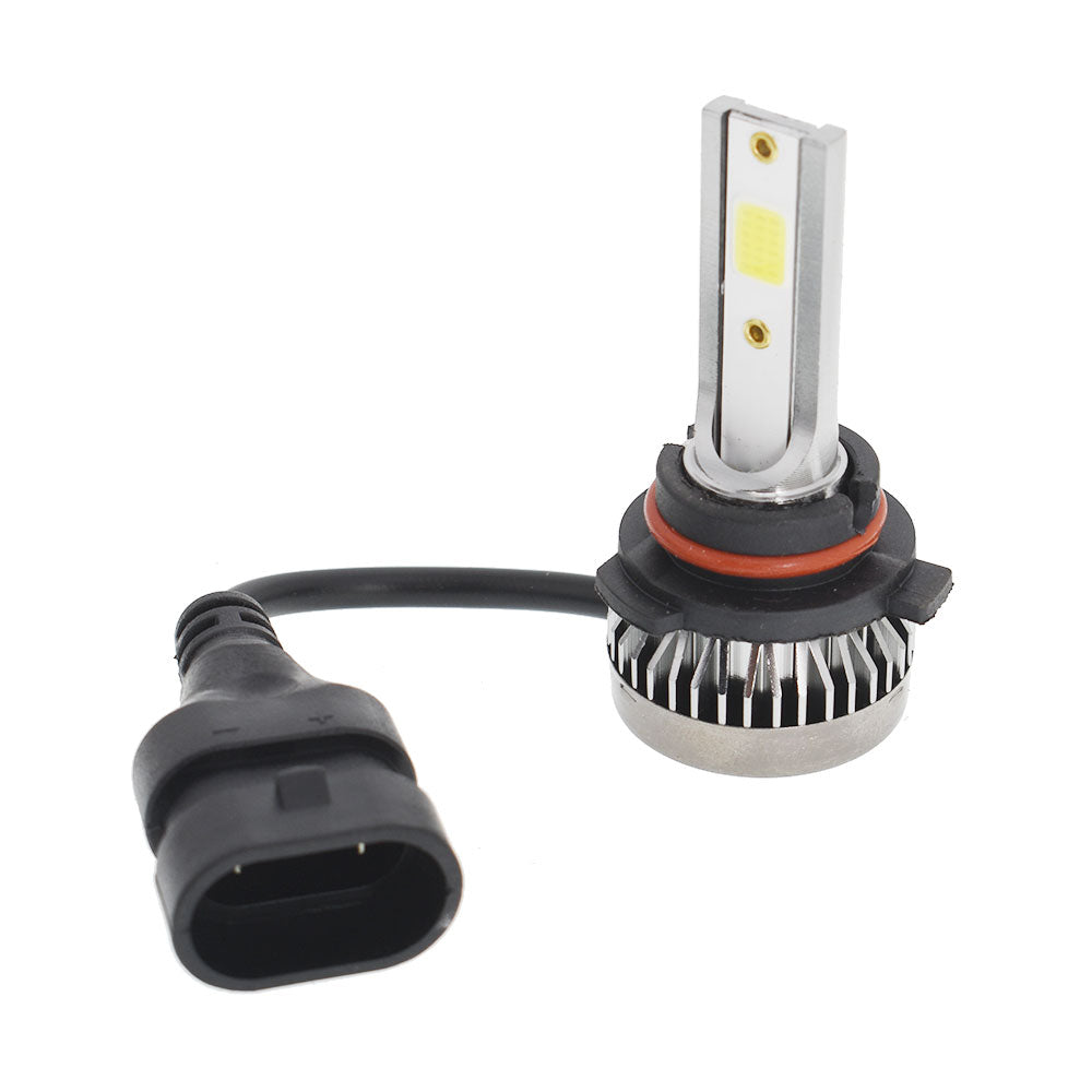 SHENKENUO 9005 (HB3) & 9006 (HB4) LED Headlight Bulbs Combo – 4 Pack, High/Low Beam, 6000K White